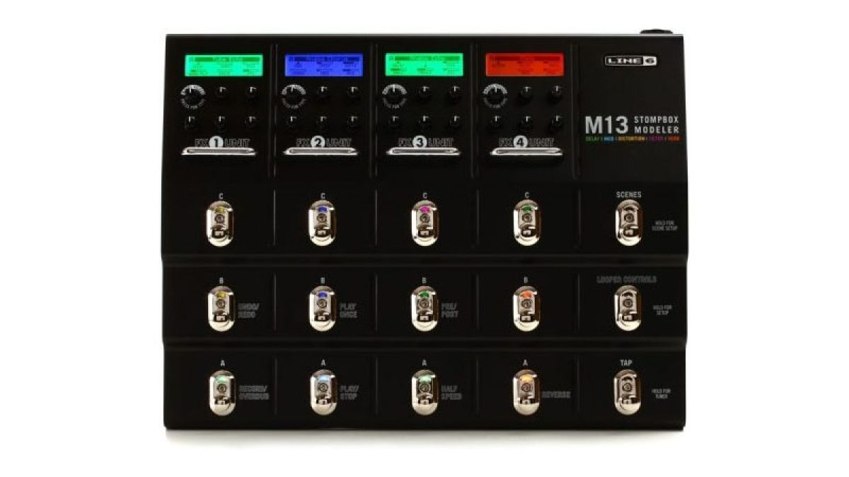 Pedal Line 6 M13 Stompbox Modeler - Music Hall