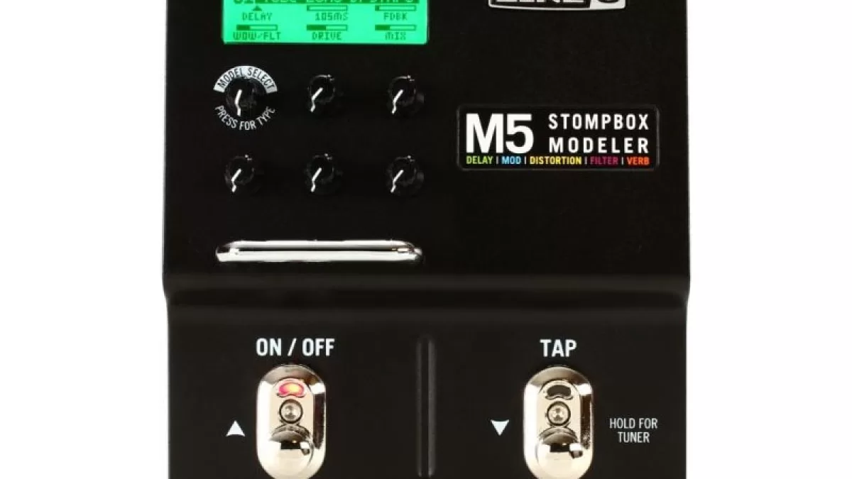 ギター LINE 6 M5 STOMPOX MODELER Line 6 M5 Stompbox Modeler Pedal | Sweetwater