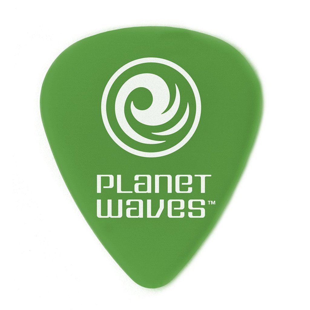 Pack De 10 Médiators Duralin Medium Large - Planet Waves, Pour Son Brillant Et Précision