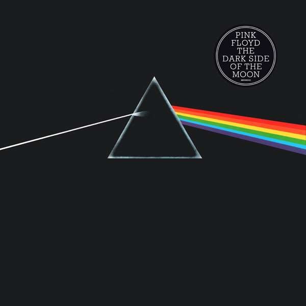 Pink Floyd The Dark Side of the Moon pintado en vinilo - enmarcado y listo  para colgar. El arte de los discos de vinilo