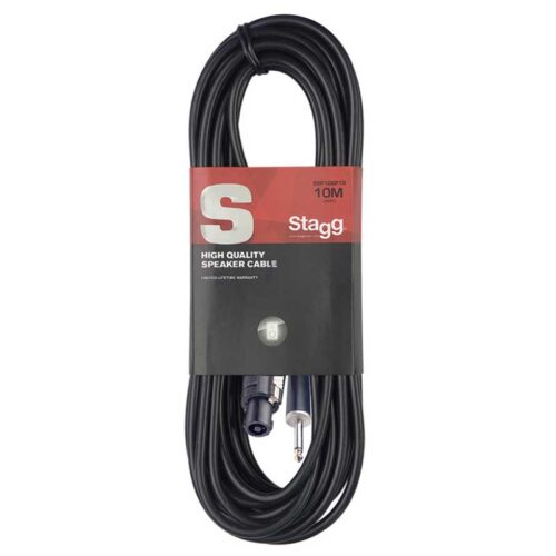 Cable de altavoz Stagg SSP10SP15, SPK/jack, 10m