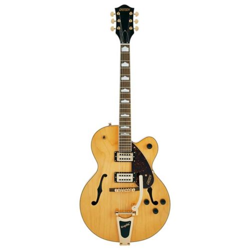 Guitarra Gretsch G2410TG Streamliner cuerpo hueco de un solo corte con bigsby - Village Amber