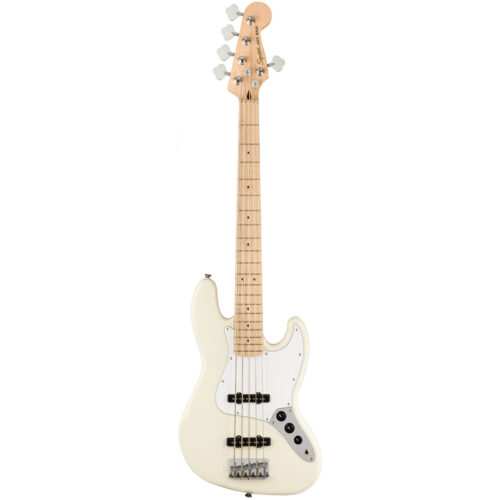 Bajo Eléctrico Squier AFFINITY SERIES™ JAZZ BASS® V OLYMPIC WHITE