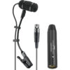 Audio Technica Micrófono Cardioide de Condensador con Prendedor para Sujetarse en el Instrumento