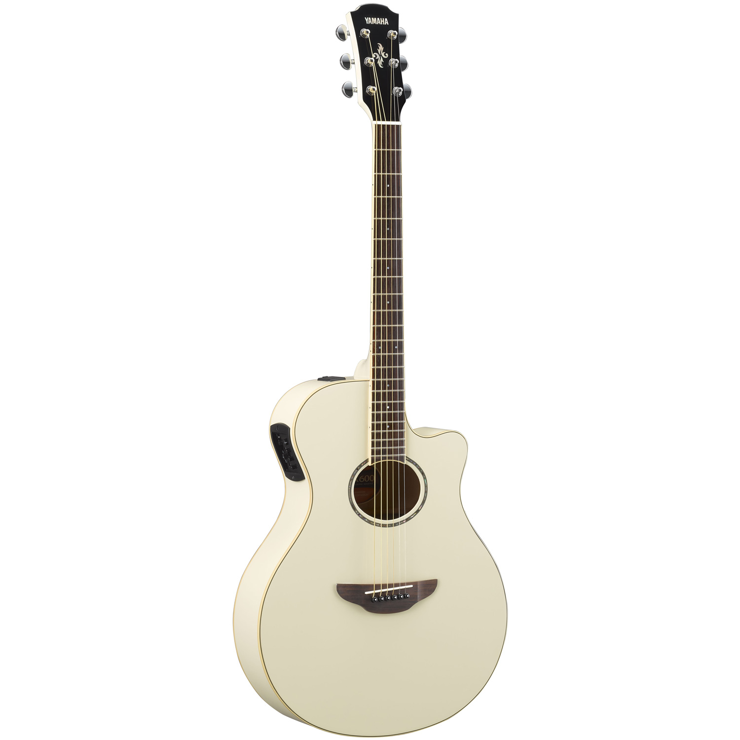 Guitarra Electroacústica Yamaha APX600 Vintage White