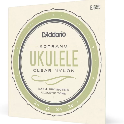 Cuerdas de Nylon para Ukelele D'Addario EJ65S Soprano Pro-Arte Extruido personalizado