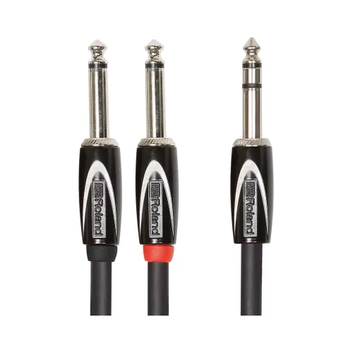 Roland RCC-10-TR28 Jack stereo - 2 Jack mono 3 metros