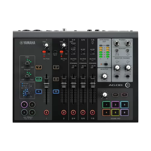 Yamaha AG08 Live Streaming Mixer