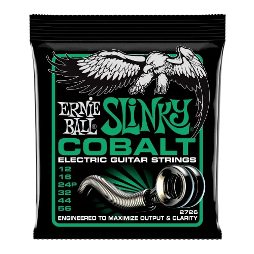 Cuerdas para guitarra eléctrica Ernie Ball 12-56 Not Even Slinky Cobalt P02726