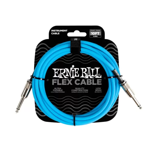 Cable de instrumento Ernie Ball P06412 - Azul 3.05M