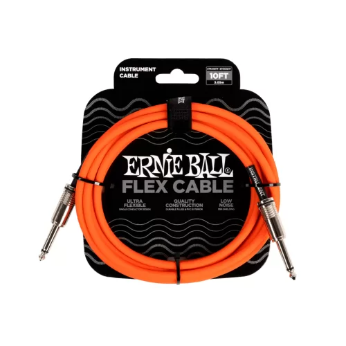 Cable de instrumento Ernie Ball P06416- naranja 3.05M