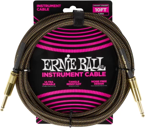 Cable de instrumento Ernie Ball P06428 - Play dirty 3.05M