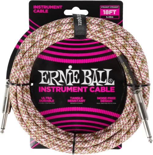 Cable de instrumento Ernie Ball P06429 - Esmerald Argyle - 5.49M