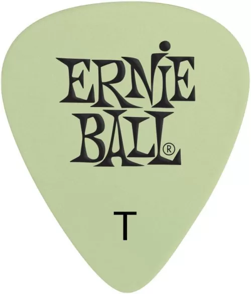 Pack de 12 púas Ernie Ball P09224 12 GLOW/DRK TH