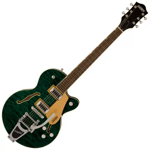 GRETSCH GUITARS G5655T-QM Electromatic Center Block Jr Single-Cut Quilted Maple with Bigsby Mariana Guitarra Eléctrica