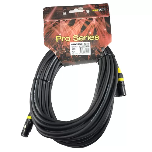 Cable para Micrófono 15.24m PROS50-MIC Pro-Lok