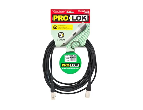 Cable para Micrófono de 7.5 Mts Pro-Lok PCM25XNK