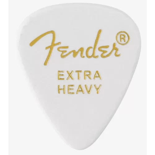 Paquete de 12 púas Fender Extra Heavy