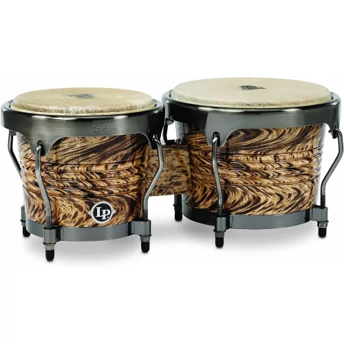 Latin Percussion LPA601-HC - Bongo roble de parche natural