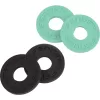 Bloqueador de correa Fender Pack de 4 unidades Black and Surf Green