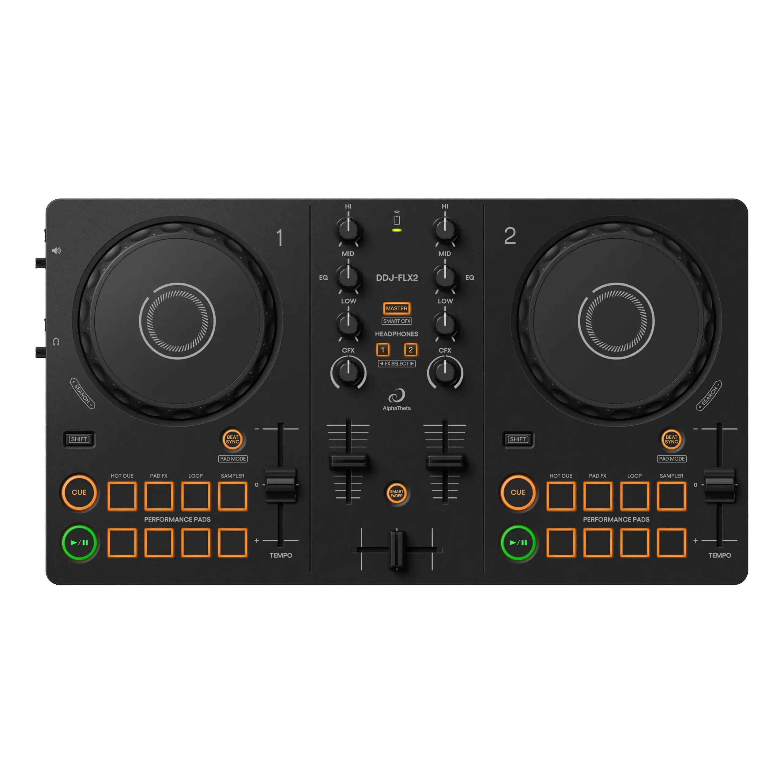 DDJ-FLX2 Controlador DJ compacto de 2 canales Pioneer DJ / AlphaTheta