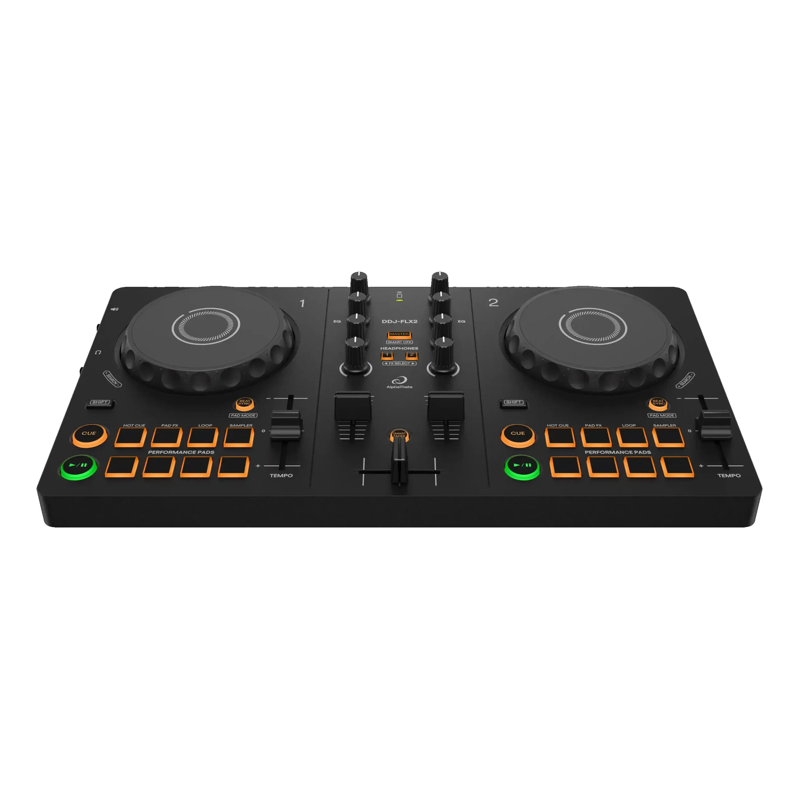 DDJ-FLX2 Controlador DJ compacto de 2 canales Pioneer DJ / AlphaTheta - Imagen 2