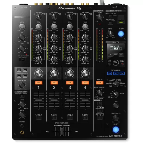 DJM-750MK2 Mezcladora DJ para performances de 4 canales Pioneer DJ