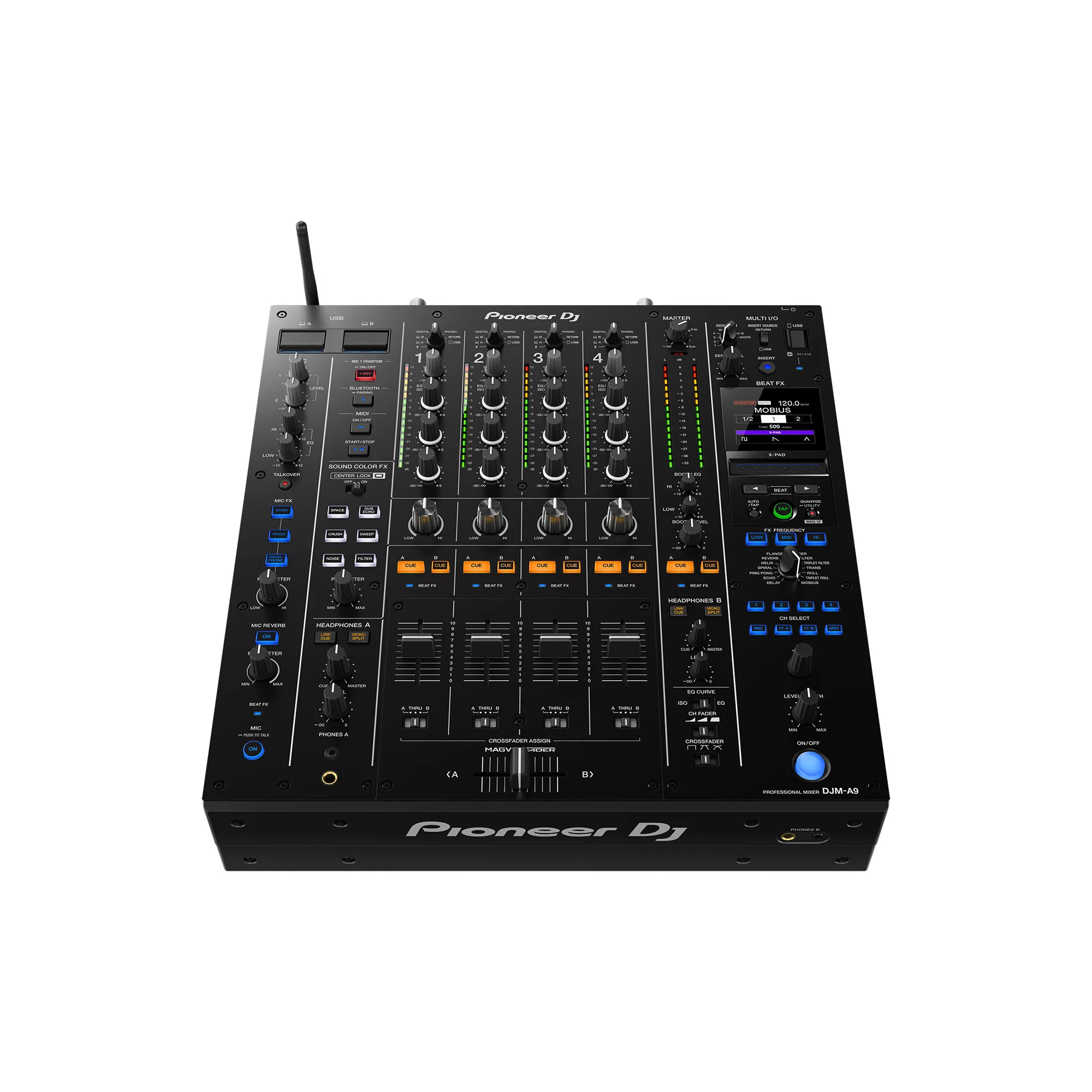Mixer profesional de 4 canales Pioneer DJM-A9 - Imagen 2