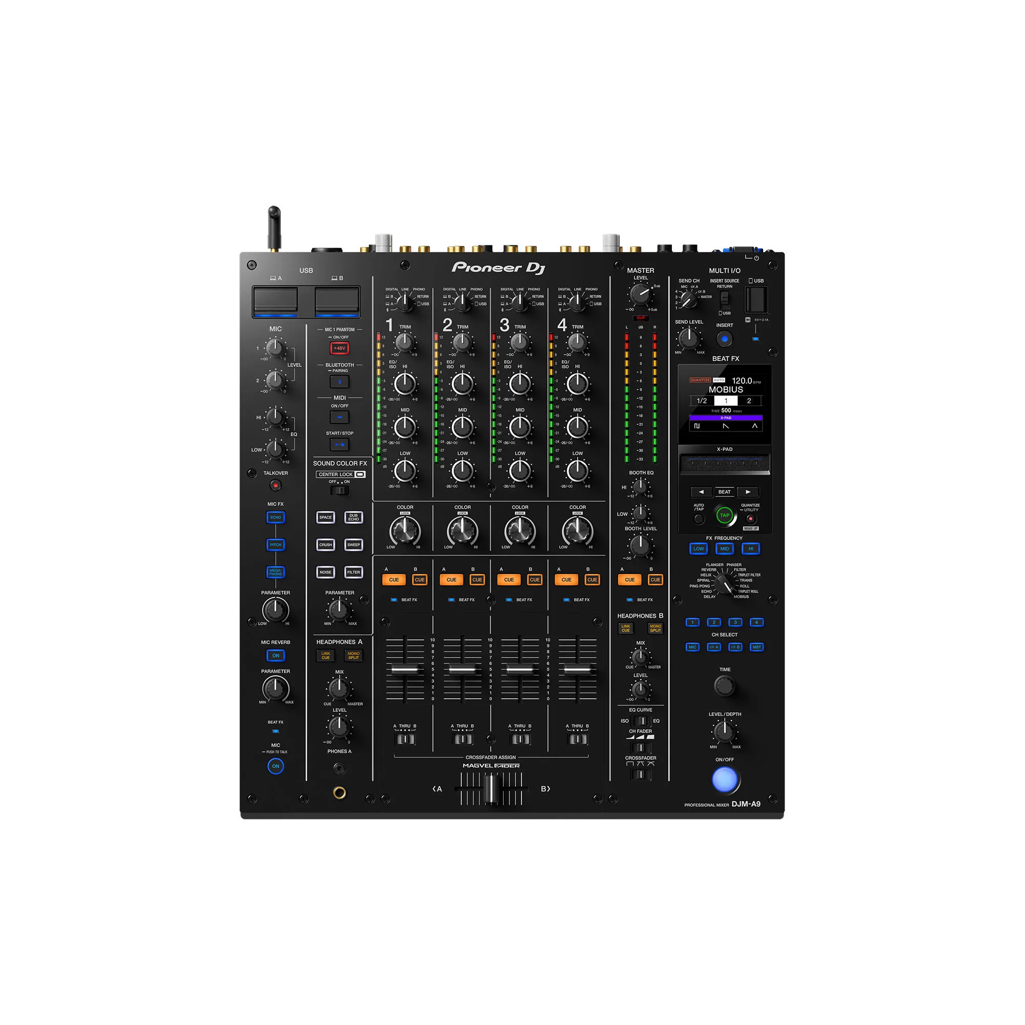 Mixer profesional de 4 canales Pioneer DJM-A9 - Imagen 3