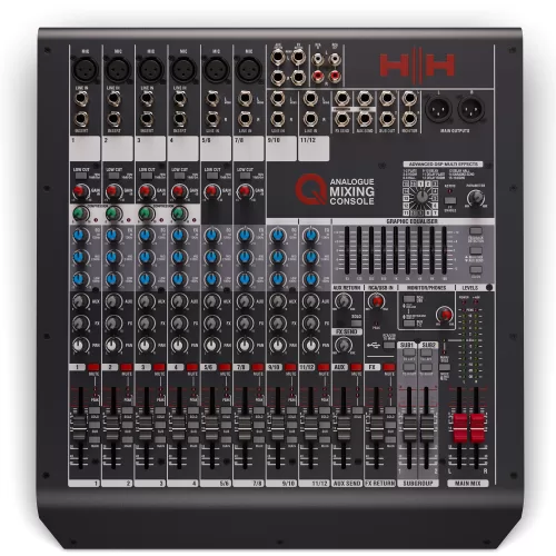 Consola de mezclas HH Q12FX