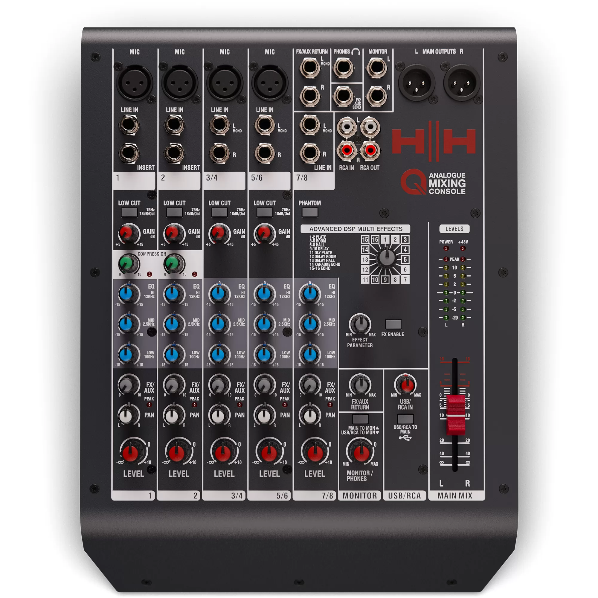 Consola de mezclas HH Q8FX