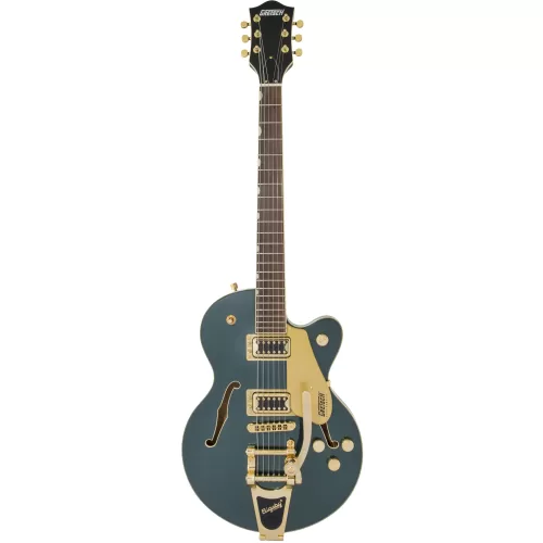 Guitarra eléctrica Gretsch G5655TG Electromatic® Center Block Jr. Single-Cut with Bigsby® and Gold Hardware, Laurel Fingerboard, Cadillac Green