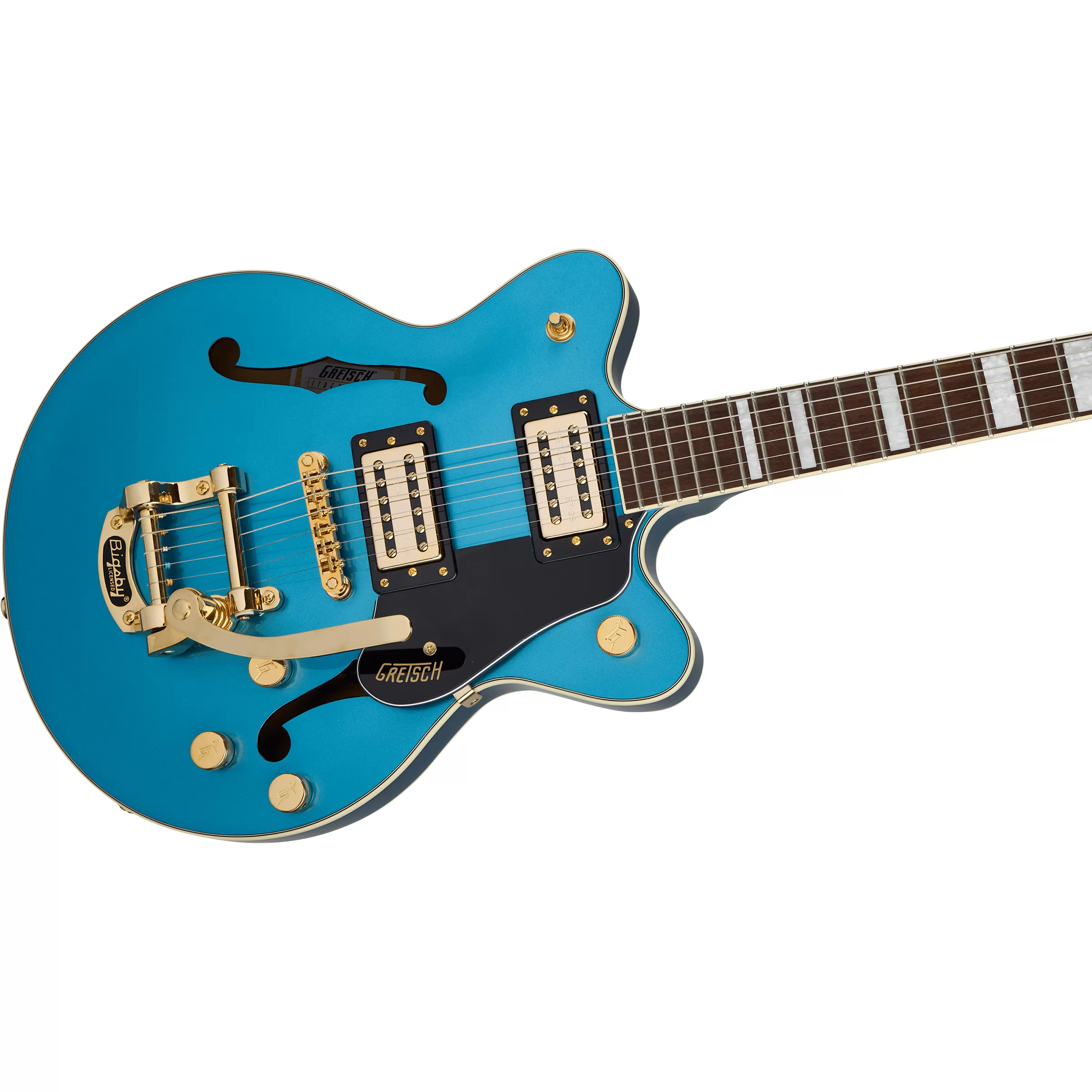 Gretsch Current:G2655TG Streamliner™ Center Block Jr. Double-Cut with Bigsby® LTD, Laurel Fingerboard, Riviera Blue - Imagen 3
