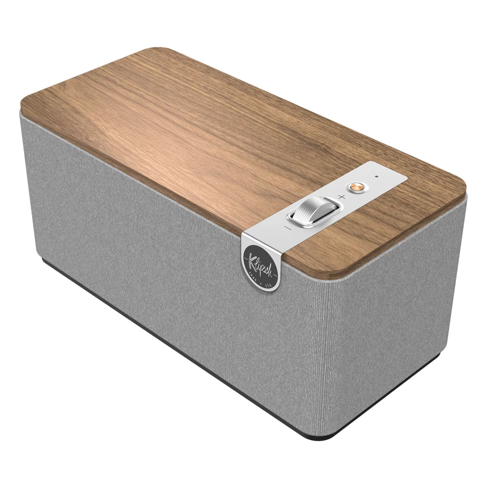 Klipsch The One Plus: Altavoz Bluetooth Premium - nogal