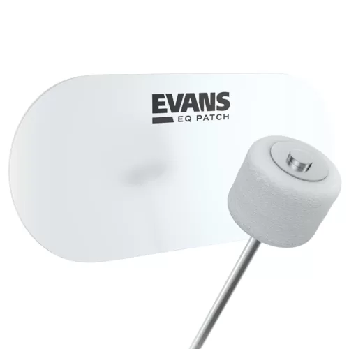 Evans EQPC2 EQ Patch doble protector de parche de bombo