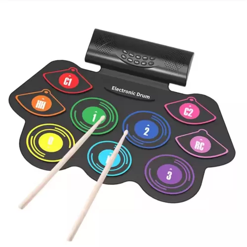 Batería Electrónica Portátil 9 Pads