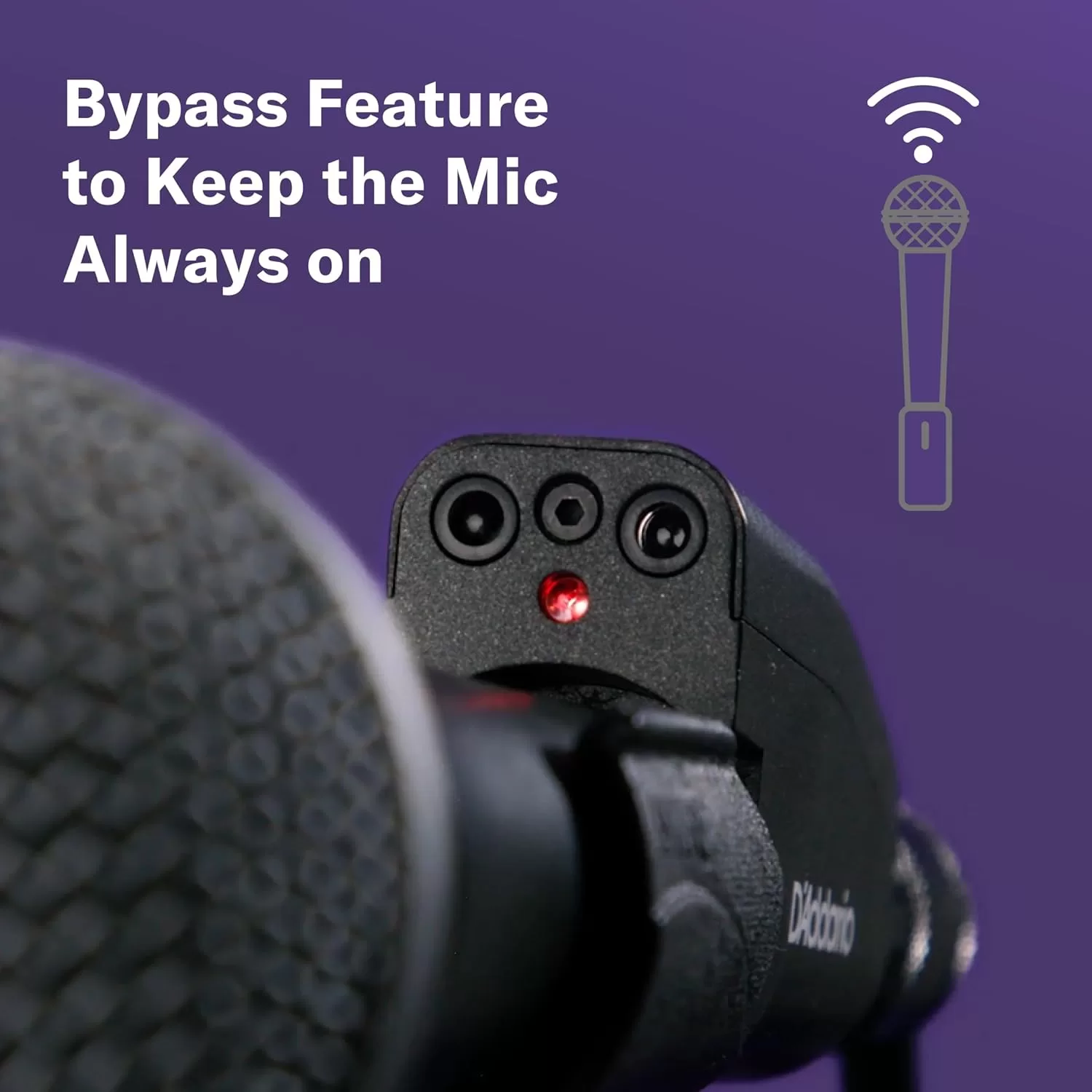 Daddario PW-IRMM-01 Micro Mute Sensor - Imagen 3