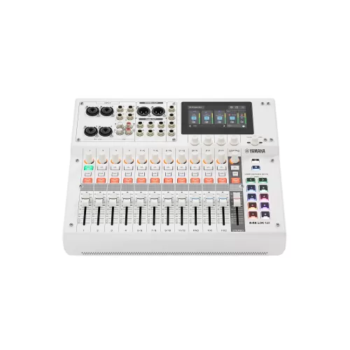 Consola de mezcla digital de 18 canales Yamaha MGX12 (blanco)