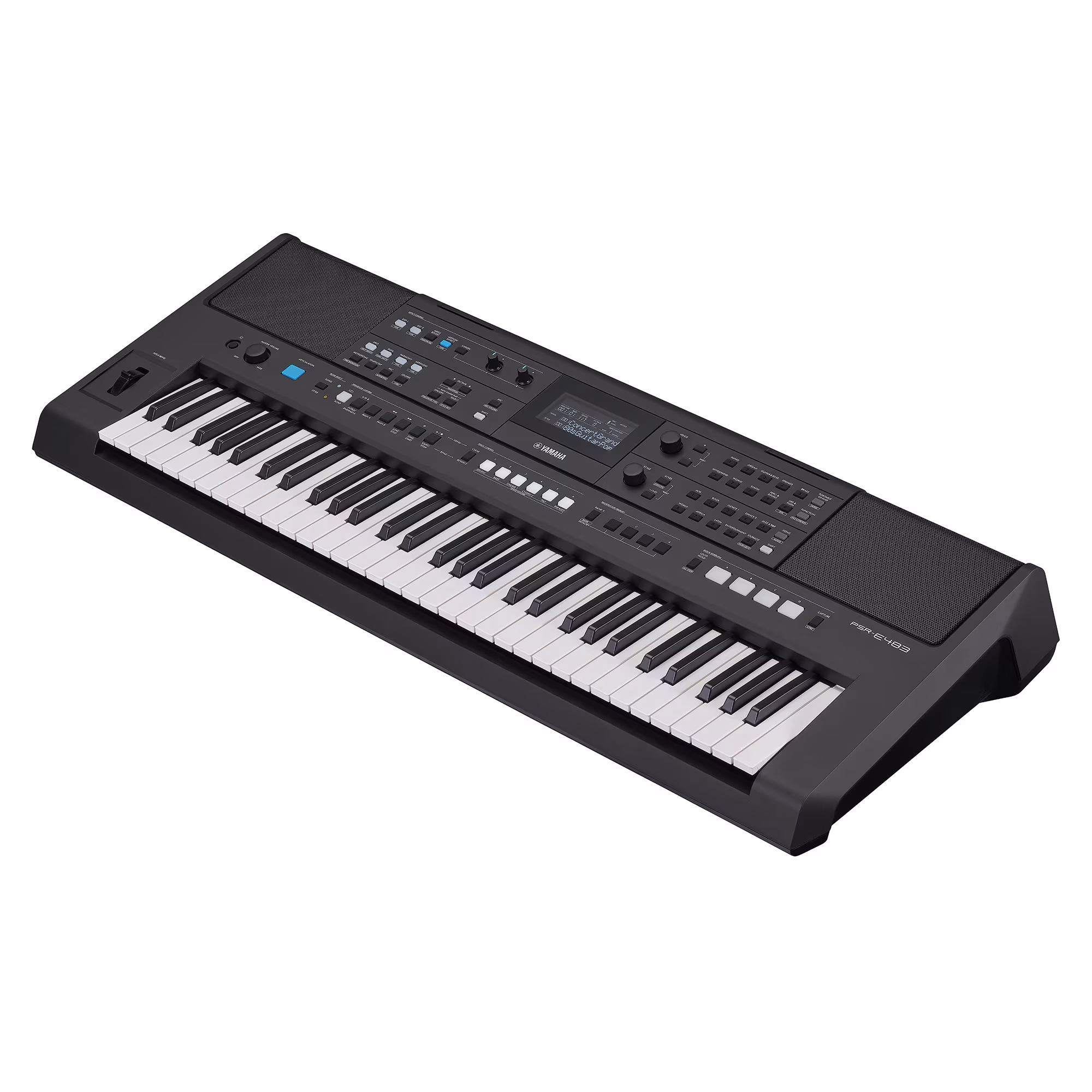 Teclado Yamaha PSR-E483 + transformador PA150 - Imagen 2