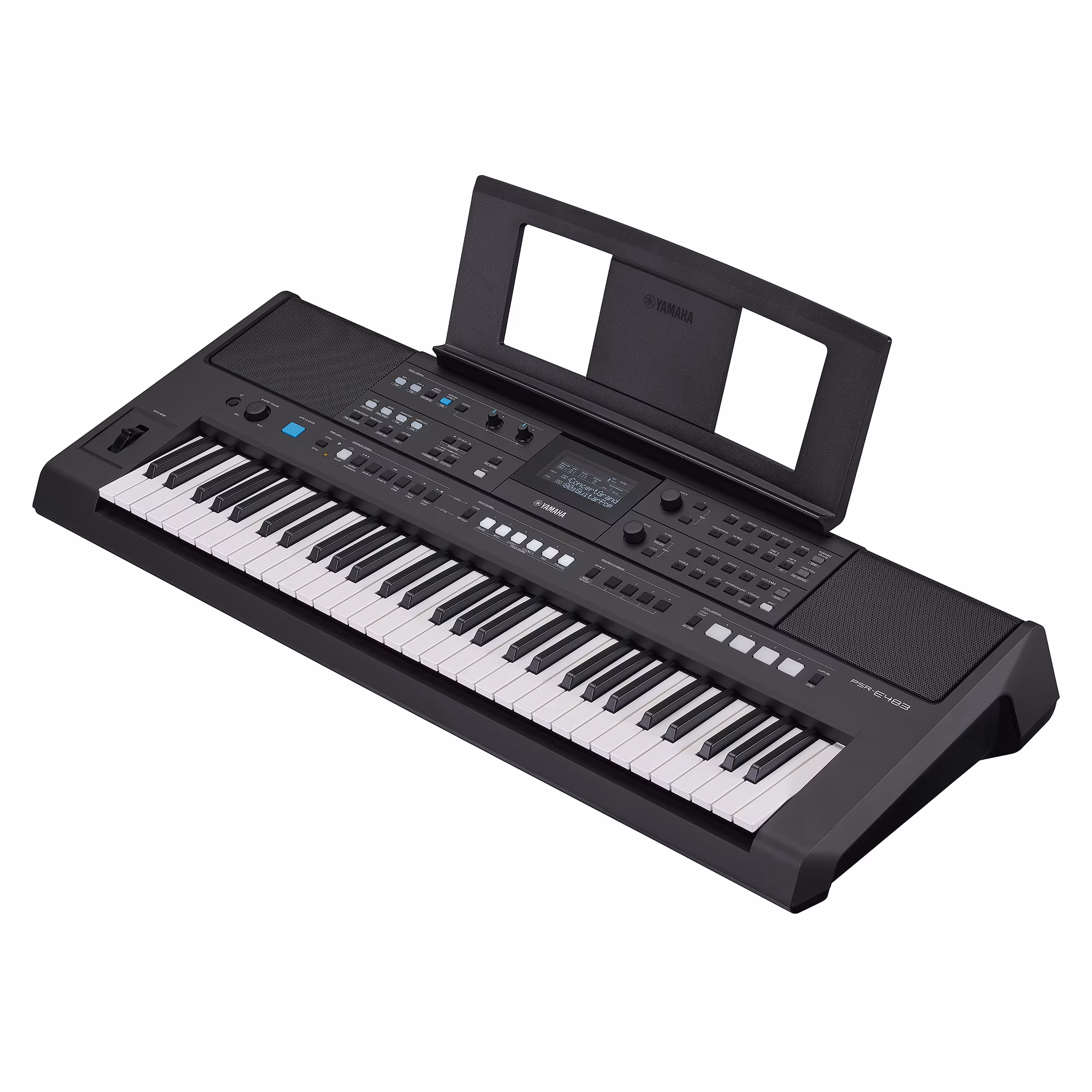 Teclado Yamaha PSR-E483 + transformador PA150 - Imagen 4