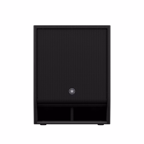 Subwoofer activo Yamaha DXS15XLF de 15 pulgadas y 1600W con acabado en poliurea negra
