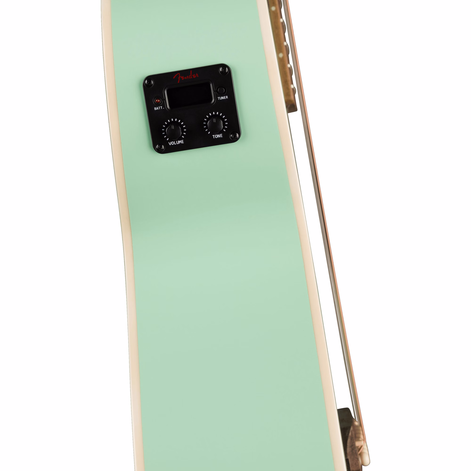 Guitarra Electroacústica Fender California Standard Monterey E Surf Green - Imagen 6