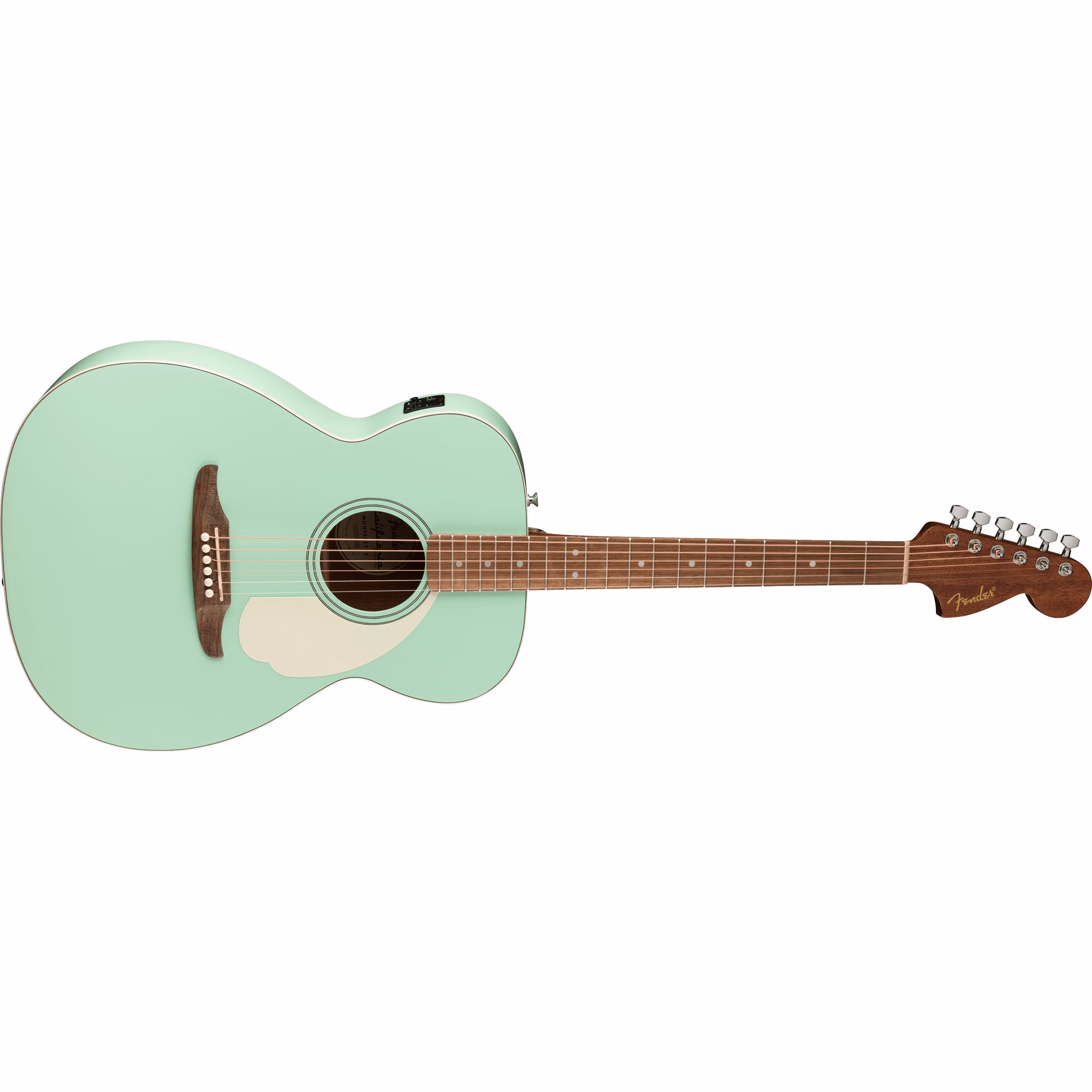 Guitarra Electroacústica Fender California Standard Monterey E Surf Green - Imagen 5