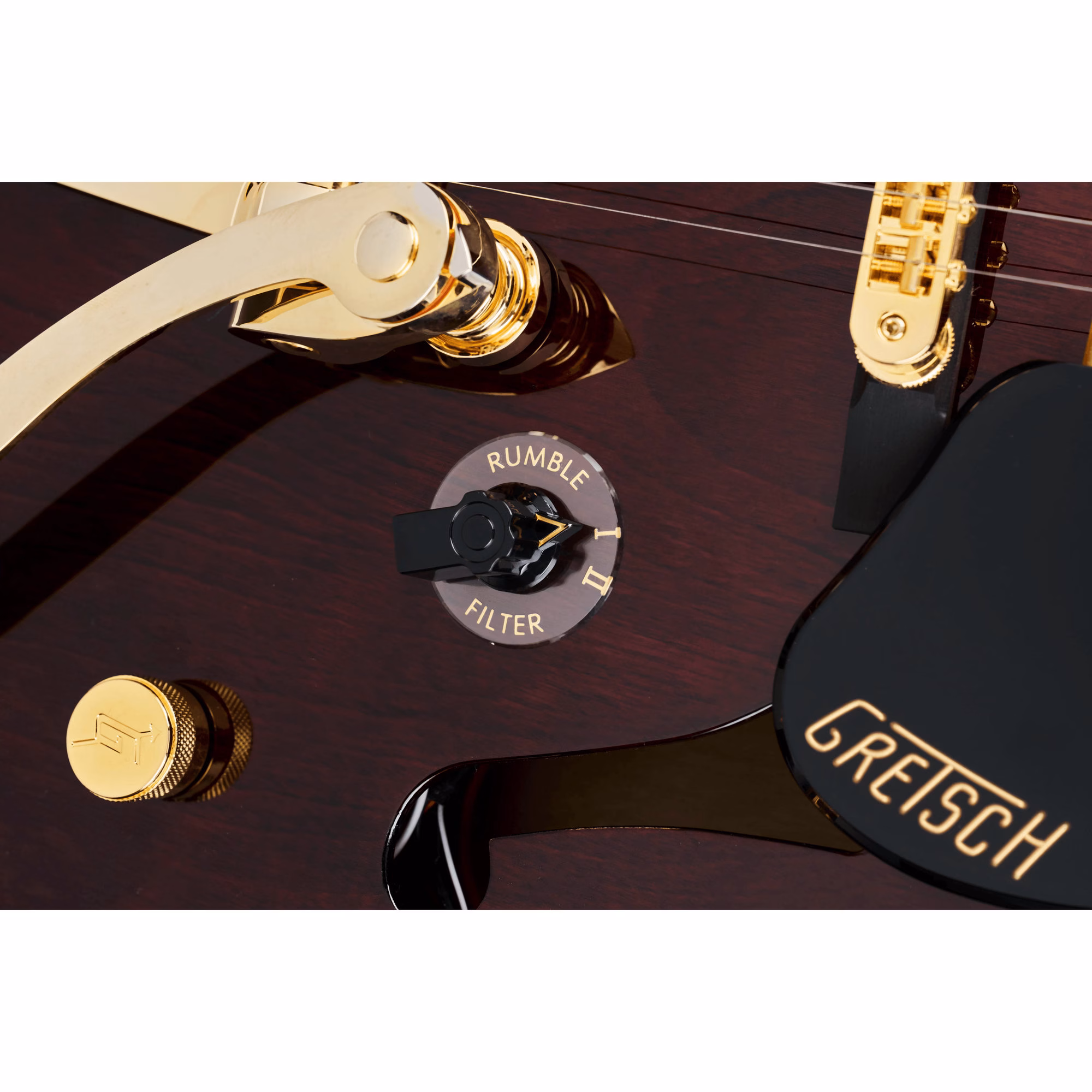 Guitarra Eléctrica Gretsch Limited Edition Abbey Road Studiomatic Hollow Body con Bigsby Classic Walnut Stain - Imagen 6