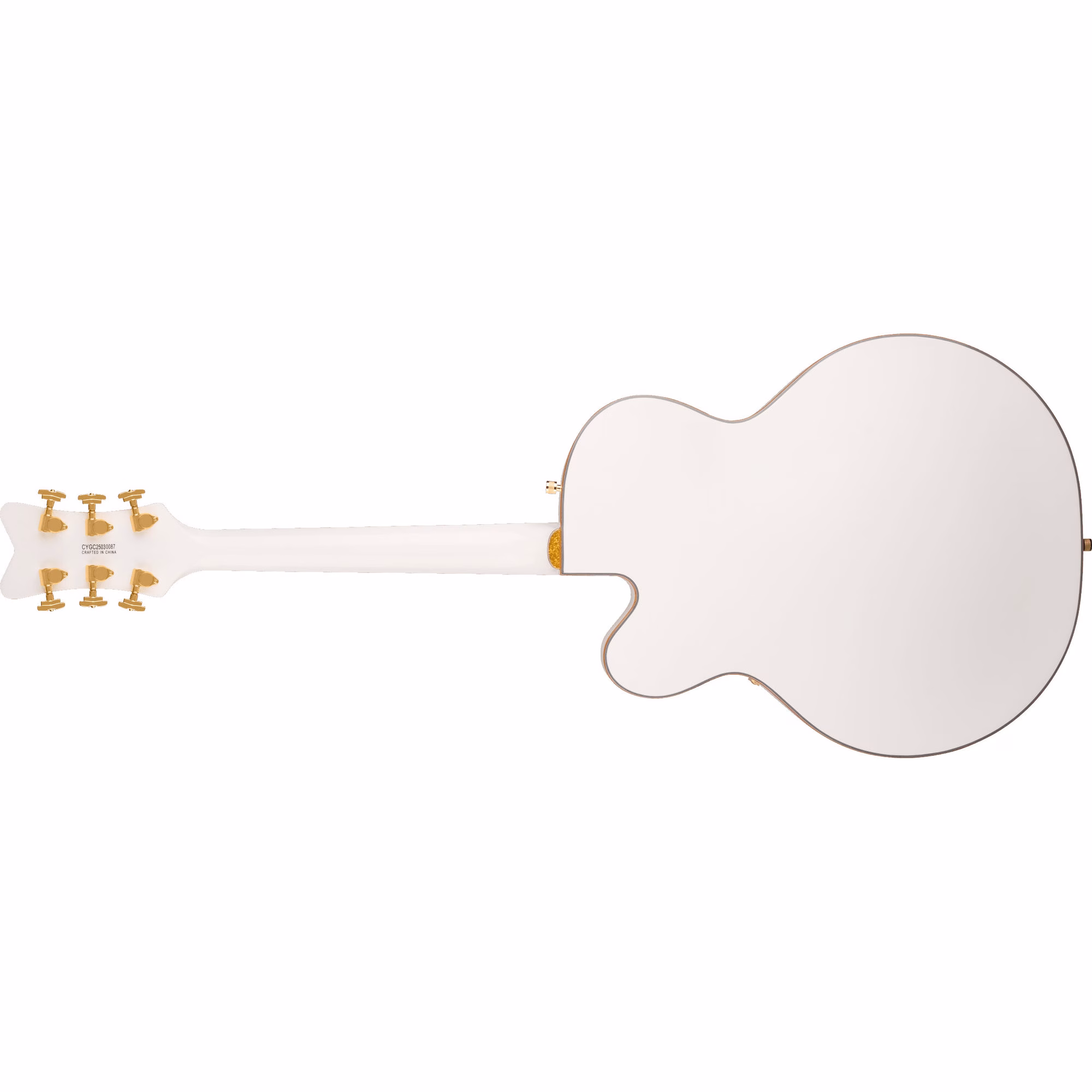 Guitarra Eléctrica Gretsch Synchromatic Falcon Hollow Body Single-Cut con Bigsby Snowcrest White - Imagen 2