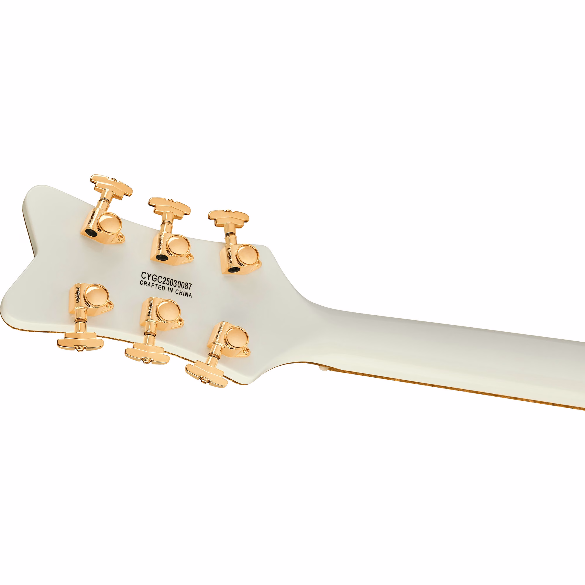 Guitarra Eléctrica Gretsch Synchromatic Falcon Hollow Body Single-Cut con Bigsby Snowcrest White - Imagen 5