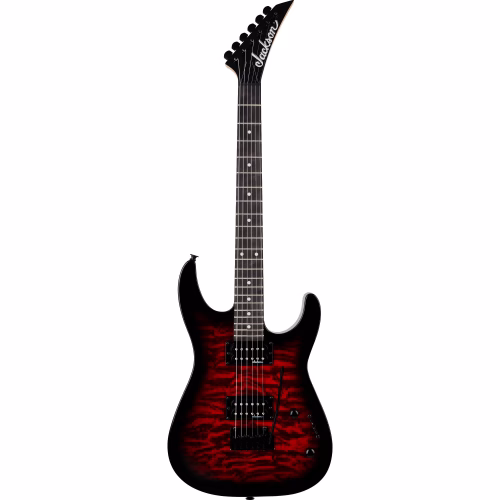 Guitarra Eléctrica Jackson JS Series Dinky JS11Q Transparent Red