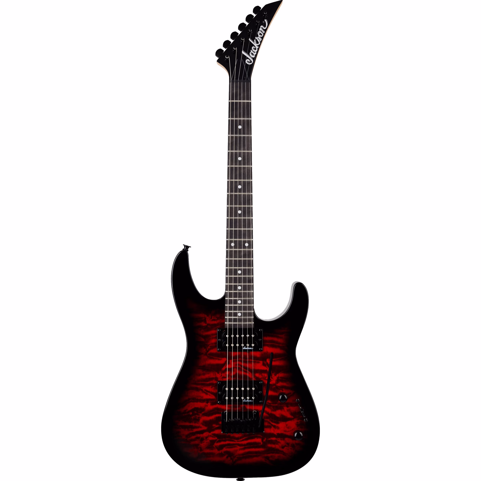 Guitarra Eléctrica Jackson JS Series Dinky JS11Q Transparent Red