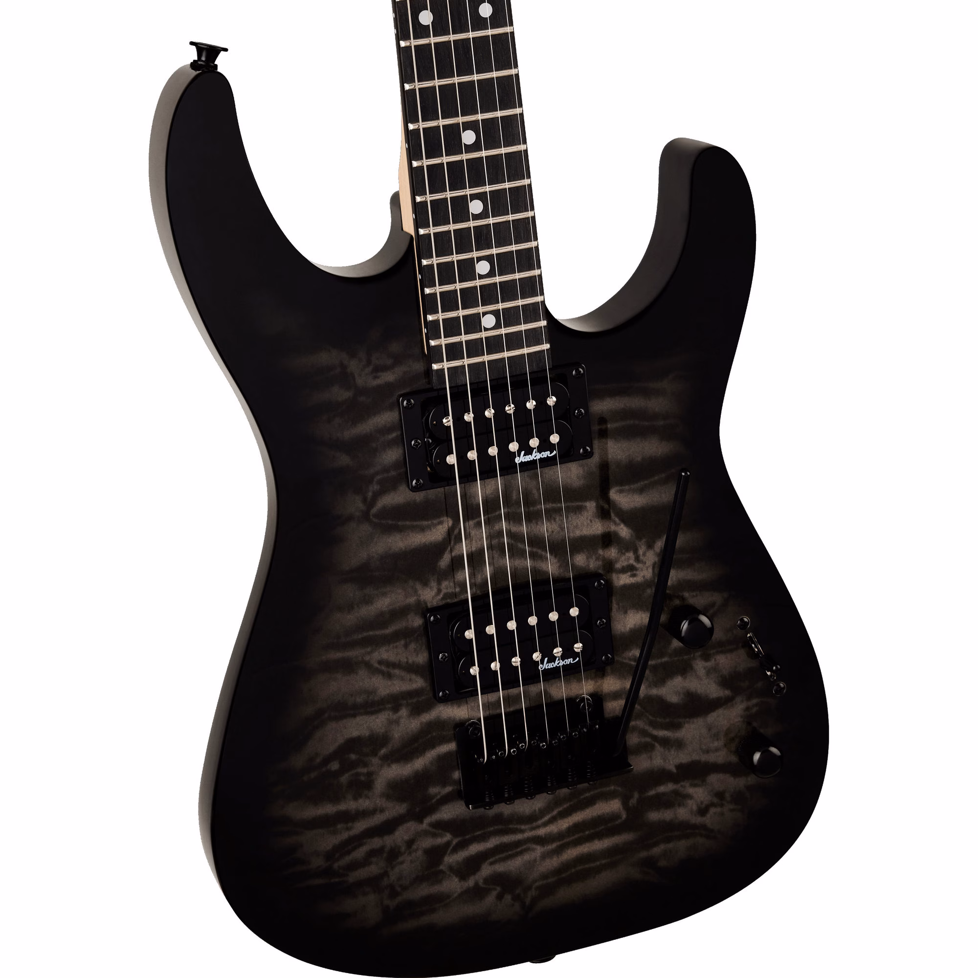 Guitarra Eléctrica Jackson JS Series Dinky JS11Q Transparent Black - Imagen 3