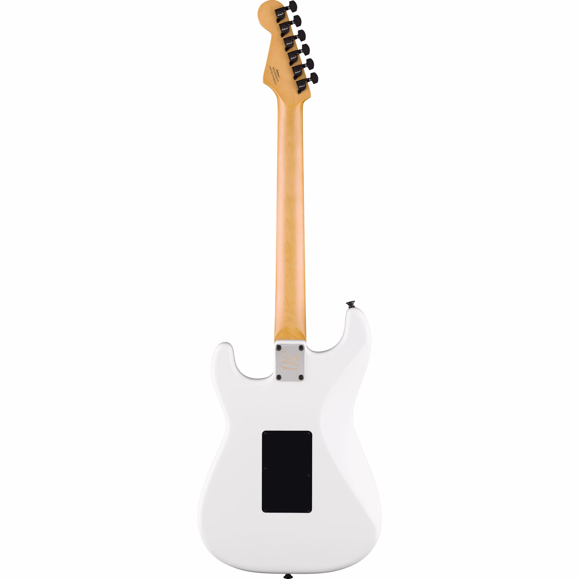 Guitarra Eléctrica Jackson 50th Anniversary Iron Maiden Adrian Smith SC1 Snow White - Imagen 2